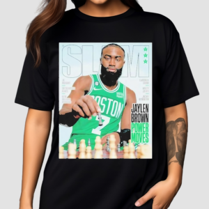 Jaylen Brown Power Moves Slam Cover Shirt