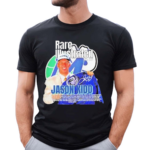 Rare Illustrated June 1994 Jason Kidd Signature Shirt