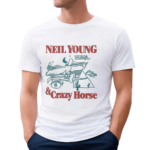 70s Vintage Neil Young And Crazy Horse Shirt