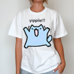 Silly Nub Cat Yippie Shirt