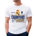 London 2024 UCL Final Real Madrid Winners Shirt
