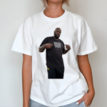 The Shaq Cutout Shaq Wearing A Shirt That Says Everyone Watches WomenS Sports 2024 Shirt