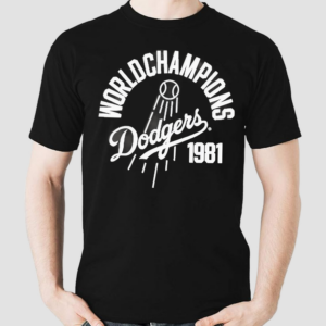 World Champions Dodgers 1981 Shirt