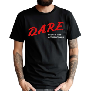 on Comer Dare Keeping Kids Off Memecoins Shirt