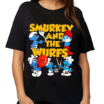 Smurkey And The Wurfs Turkey And The Wolf The Smurfs New Shirt