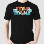 X Wing Star Wars logo shirt