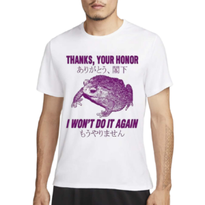 Tokyo Tiger I Won’t Do It Again Frog Washed Shirt