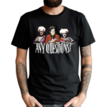 David S Pumpkins Any Questions Halloween Shirt