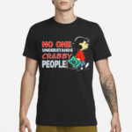 Vintage 90s Peanuts Lucy No One Understands Crabby People Shirt