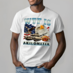 WTF Is A Kilometer Eagle Badge American Signature Burger Shirt