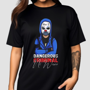 Genz Dangerous Criminal Gamer Shirt