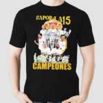 Real Madrid Apor La15 Campeones Shirt