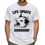 Raccoon Life Update Ahh 2024 Shirt