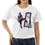 Edmonton Oilers Connor Mcdavid Mirror Goat Shirt