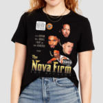 The Nova Firm The Reunion With The Jalen Brunson Mikal Bridges J Hart And Donte Divincenzo Wall Shirt