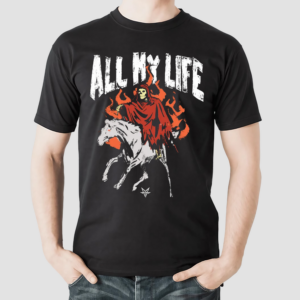 Fallinginreverse Store All My Life Reaper Horse Shirt