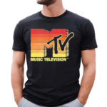 MTV Music Television True Fan Lover Music Shirt