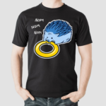 Sam Logan Hungry Blue Hedgehog Nom Nom Nom Shirt