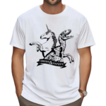 Elon Musk Unicorn Dinosauria Trust And Safety Shirt