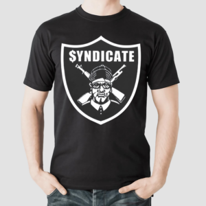 Coco Wearing The Rhyme Syndicate Shirt