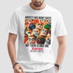 Anxiety Has Many Faces Xanax Shirt