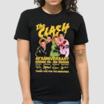 The Clash 49th Anniversary 1976 2025 Thank You For The Memories Shirt