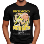 Richmond Dustin Martin Thank You For The Memories Shirt