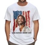 One Nation Under God American Flag Shirt