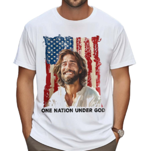 One Nation Under God American Flag Shirt