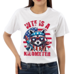 WTF Is A Kilometer Raccoon Meme Shirt