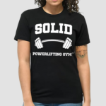 Solid Powerlifting Gym Shirt