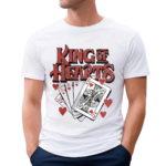 King Of Hearts Raglan Card Heart Shirt