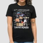 Lynyrd Skynyrd 60th Anniversary Music Legend 1964-2024 Signatures Shirt