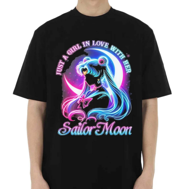 Sailor Moon Just A Girl Who In Love With Her Anime Fan Shirt