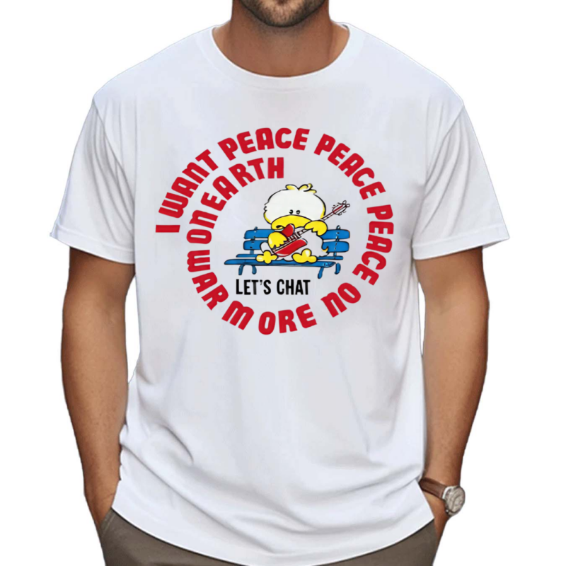 Jerks 80S I Want Peace Peace Peace Shirt