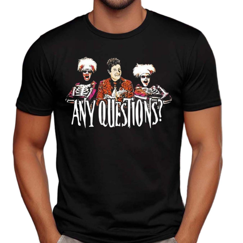 David S Pumpkins Any Questions Halloween Shirt