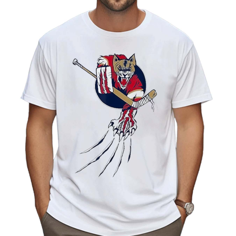 Player Goalie Beast Ice Panther Cat Cougar 2024 Shirt