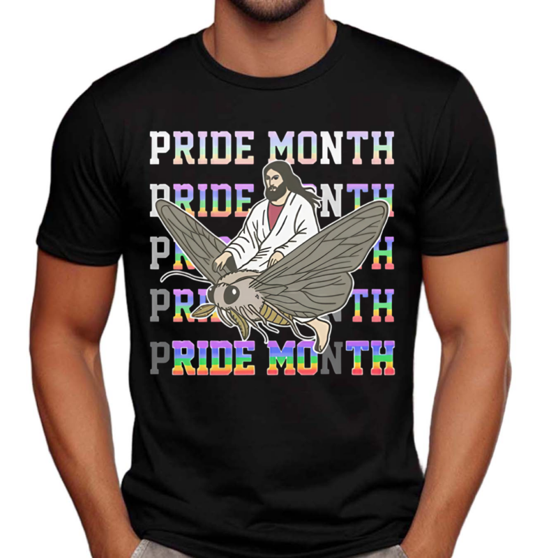 Pride Month Ride Moth Shirt