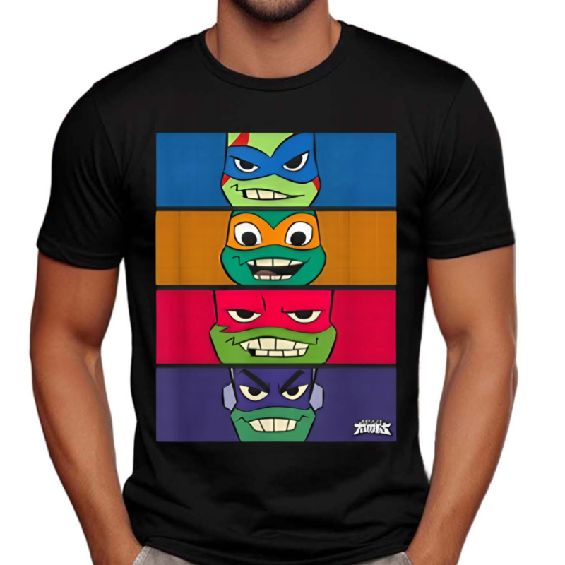 Mademark X Teenage Mutant Ninja Turtles Rise Of The Teenage Mutant Ninja Turtles Sewer Squad Shirt