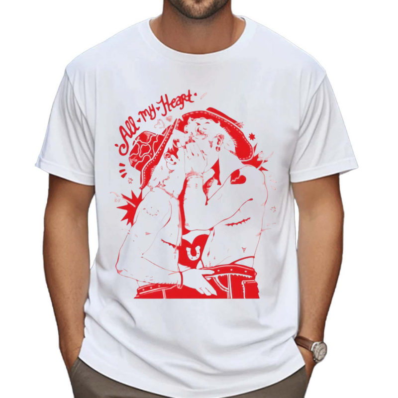 Noahdea Art All My Heart Cowboy Shirt