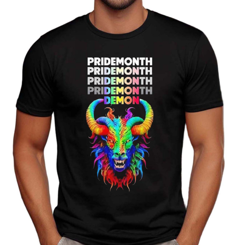 Goat Pridemonth Demon Shirt