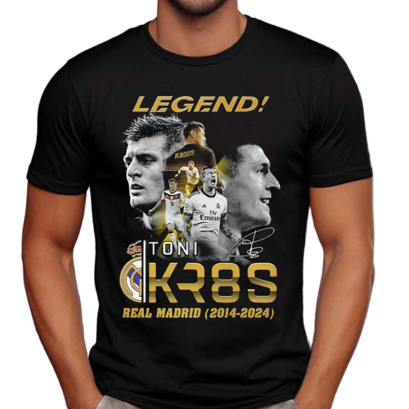 Legend Toni Kr8s Real Madrid 2014-2024 Shirt