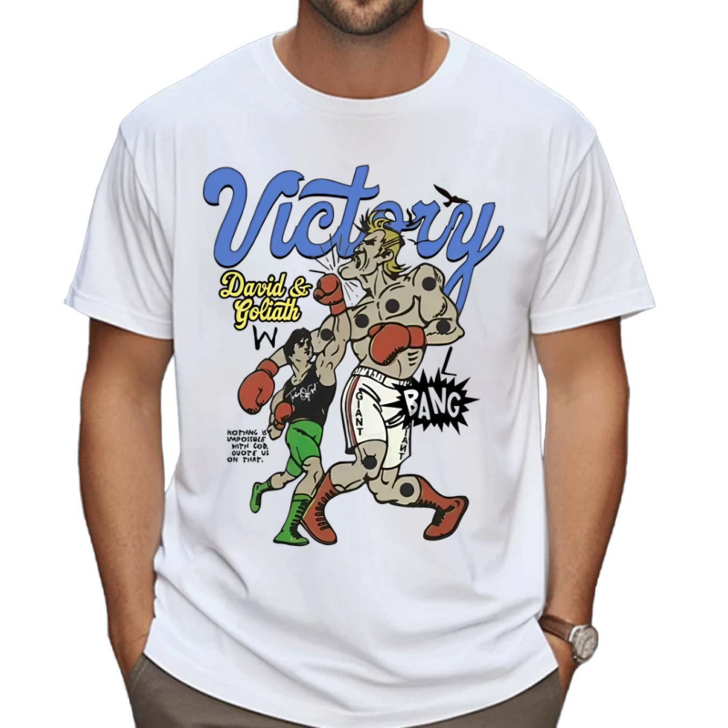 Tribeofgod Store Victory David And Goliath Shirt