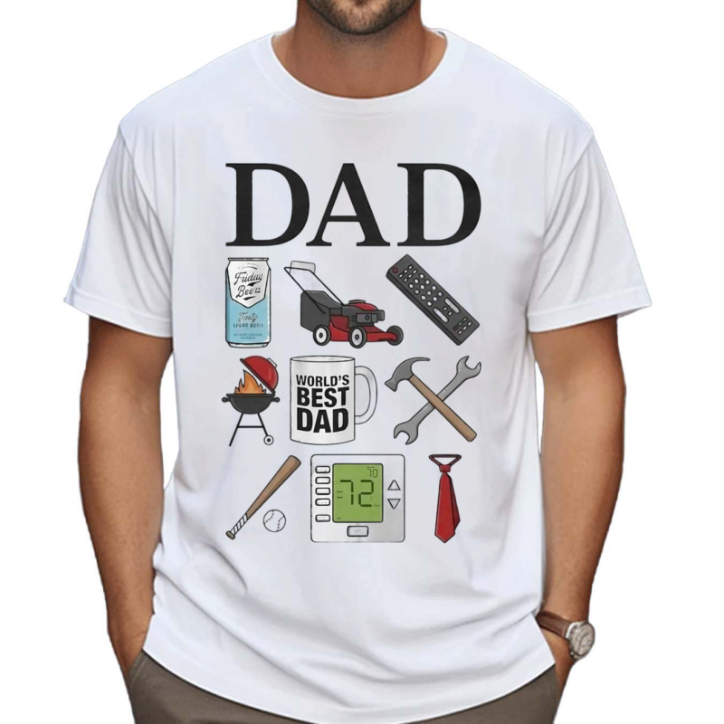 Dad Worlds Best Dad Shirt