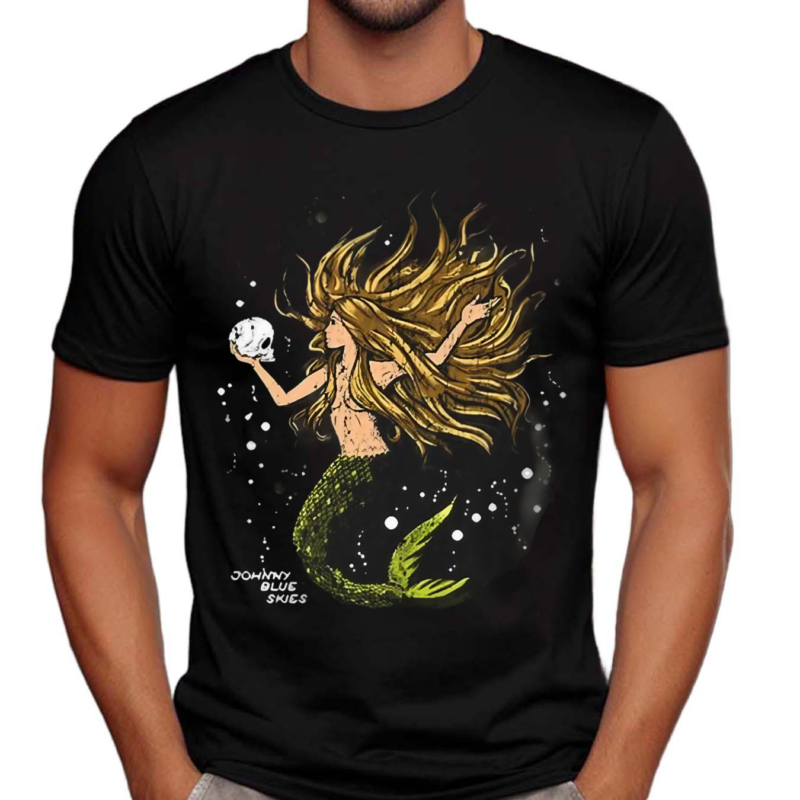 Johnny Blue Skies Mermaid 2024 Shirt