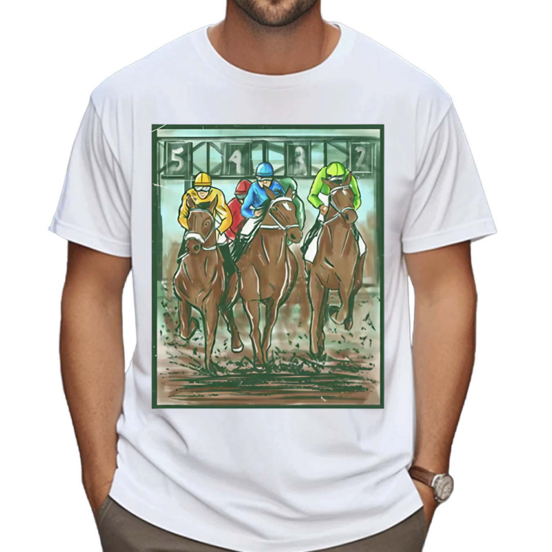 Horse Races Tee Shirt