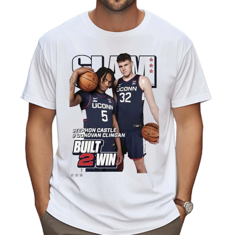 Slam Stephon Castle And Donovan Clingan Built 2 Win Shirt