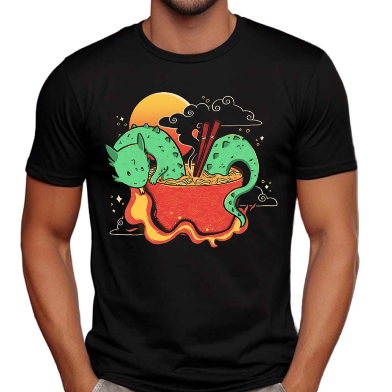 Hot Noodle Kawaii Dragon Shirt