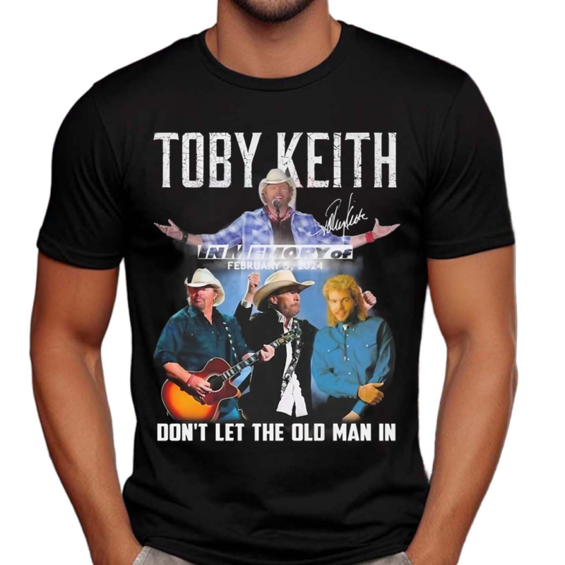 Toby Keith In The Memory Of The Cowboy Legend Country Singer Shirt