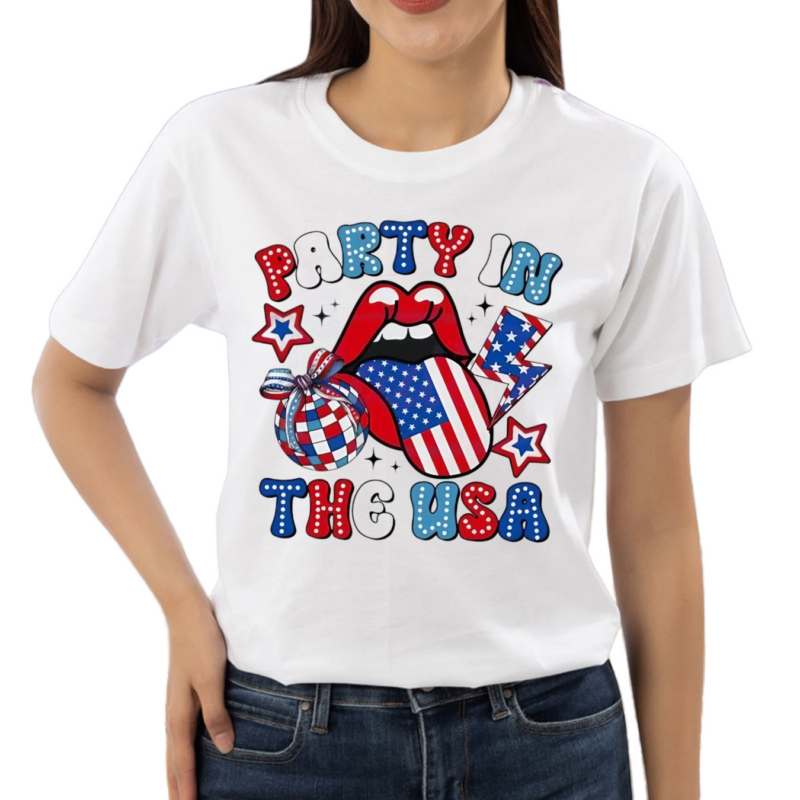 Fourth Of July Party In The USA Disco Ball Shirt